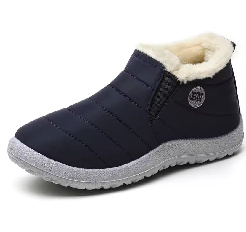 🏷️ VALM™ ARKTOS / Bottes Hiver ThermoGrip Homme – Bleu Nuit