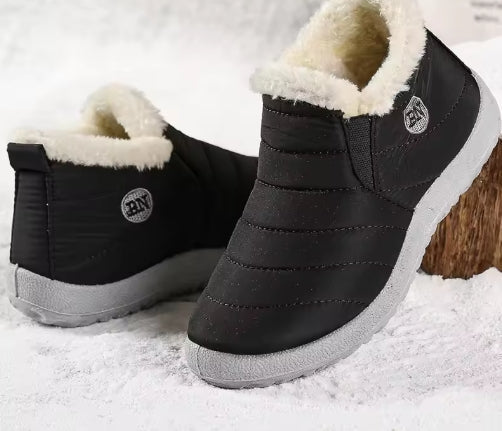 🏷️ VALM™ ARKTOS / Bottes Hiver ThermoGrip Homme – Noir Absolu